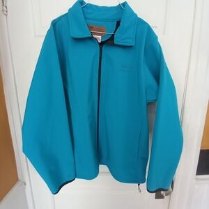 New. SANDS Casino Med Weight Turquoise Jacket L